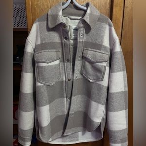 Abercrombie and Fitch XS Shacket.